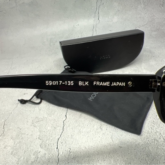 Modo Black Piero Sunglasses in Excellent condition.  59-17-135. - Picture 4 of 4